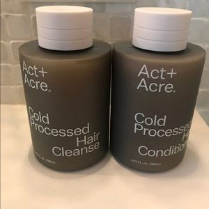 Act+Acre shampoo and conditioner set